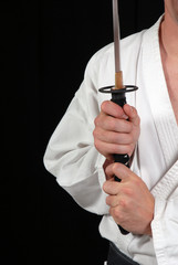 sabre karate budo pointe katana