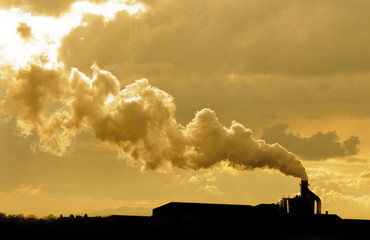 Fototapeta premium pollution generator