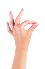 Obraz premium hand with gesture PK