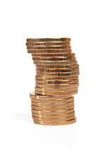 stack of coins