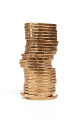 stack of coins