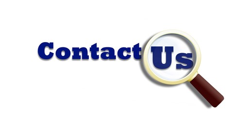 COntact us magnifier
