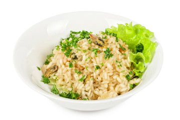 risotto with seafood