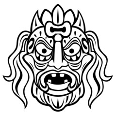 Ancient mask