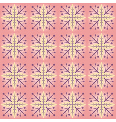 Pink Flake Pattern
