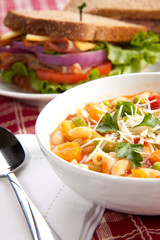 Minestrone soup