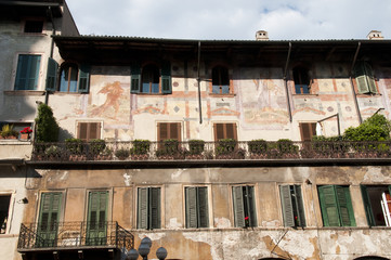 Fototapeta na wymiar Casa Maffei - Verona