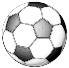 Fussball Zeichnung © mekcar