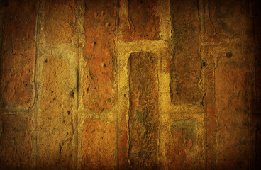 Obraz na płótnie Canvas Brown grungy wall - Great textures for your design
