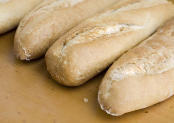 barras de pan