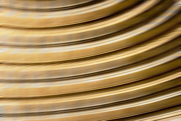 Abstract golden blur in motion