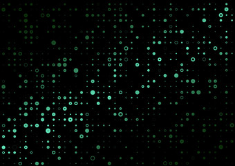 Glowing  background pattern of dots