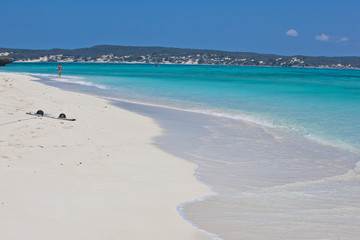 planche de kitesurf sur la plage
