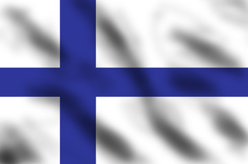 Obraz premium Flag of Finland