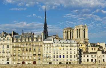 Fototapeta na wymiar Paris , ile de la cité