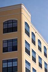 Yellow Condo Tower and Windows