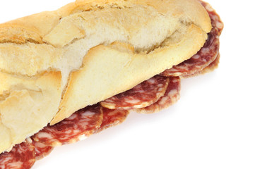 spanish salami sandwich