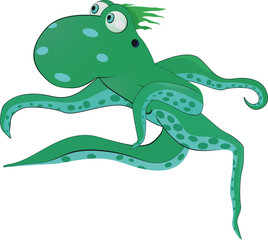 octopus from a fairy tale