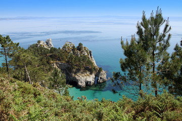 Obraz premium plage à Crozon ,finistère,bretagne