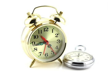 Alarm clock and stop-watch