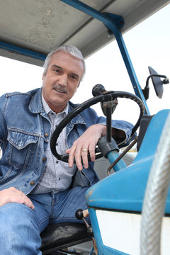 Portrait d'un agriculteur