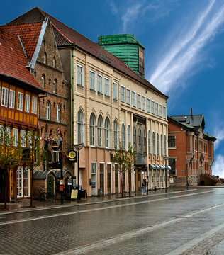 Rue danoise à Aalborg
