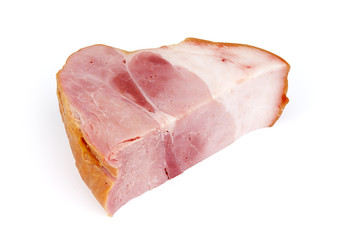 ham isolated on white background