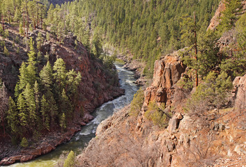 Fototapeta na wymiar Landscape in the Colorado Rockies