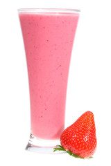 smoothie with strawberry