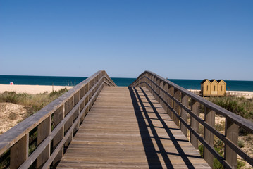 The bridge to ocean