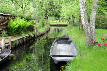 Kanal im Spreewald