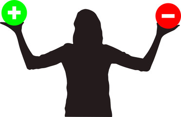 Choix féminin / plus - moins / avantages - inconvénients