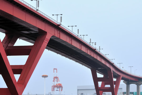 Fototapeta 大橋の眺め / View of the bridge