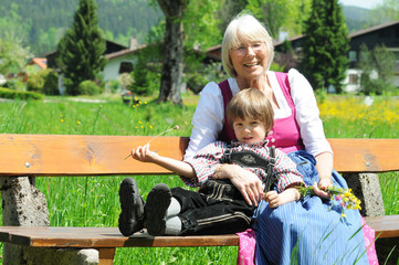 Pause auf der Bank