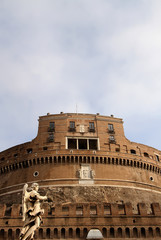 Fototapeta na wymiar Castel Sant' Angelo, Rome, Italy
