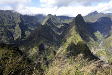 Obraz premium Cirque de Mafate - Ile de la Réunion