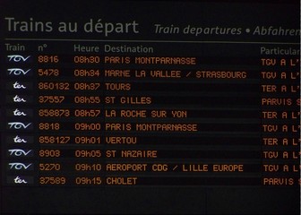 Obraz premium Nantes - Gare sud