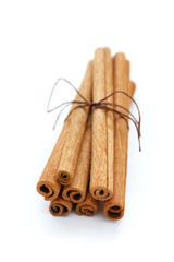 Bundle of cinnamon sticks