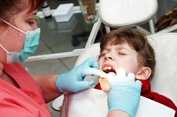 at dentist medic orthodontic doctor examination © Kadmy