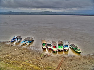 Myanmar - Ayeyarwady river banks