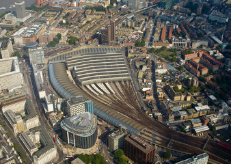 Waterloo train station, London