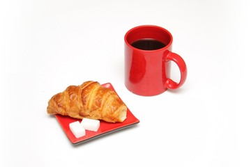 café croissant