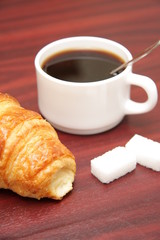 café croissant