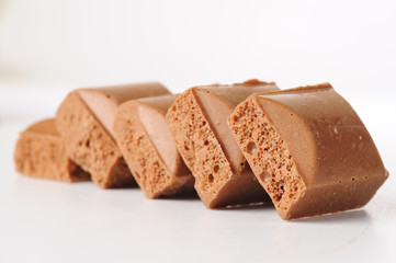 porous chocolate bars
