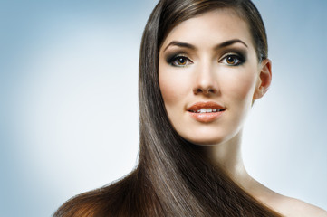 Naklejka premium beauty portrait
