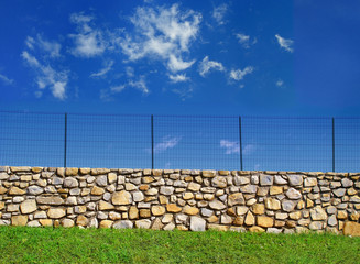 Mur de clôture