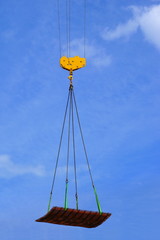 Manutention par grue