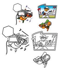 テレビ中継（野球）