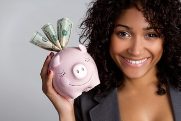 Piggy Bank Woman - 23070702
