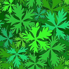 seamless vector leaf background